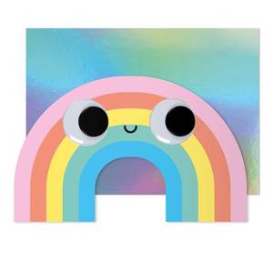 Pango Googly Eye Rainbow Card Hm05