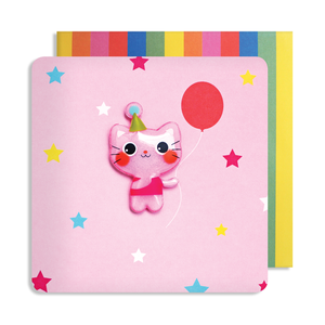 Pango Jelly Mould Magnet Cat Card Jm74
