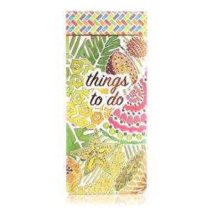 Milly Green Tropical Fruit Magnetic To Do List Mg2353