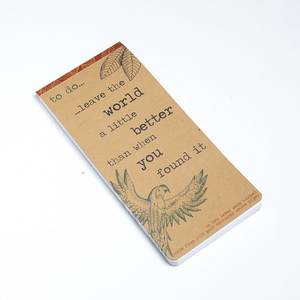 Milly Green Rainforest To Do List - 100% Recycled Paper Mg2617
