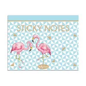 Milly Green Flamingo Sticky Note Set Mg1876
