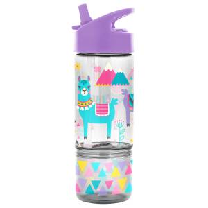 Stephen Joseph Flip Top Bottles W/ Snack Container Llama (SJ115316)