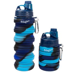 Fringoo Silicone Bottle - Blue