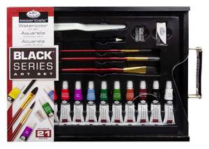 Royal & Langnickel Black Series Watercolor Set (RSET-ART4105) - 21 pieces
