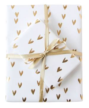 Caroline Gardner Gift Wrap Sheet - Little Hearts