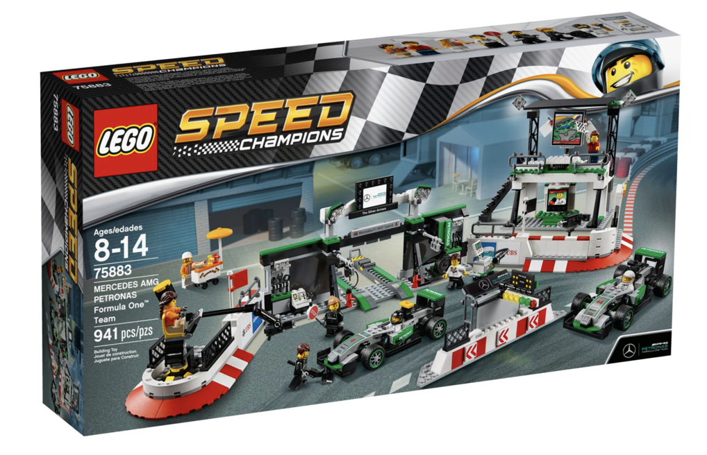 Lego Speed Champions Mercedes Amg Petronas Formula One Team